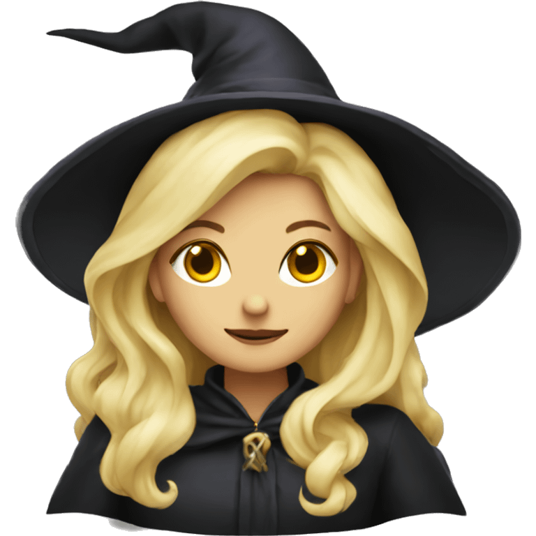 blonde witch emoji