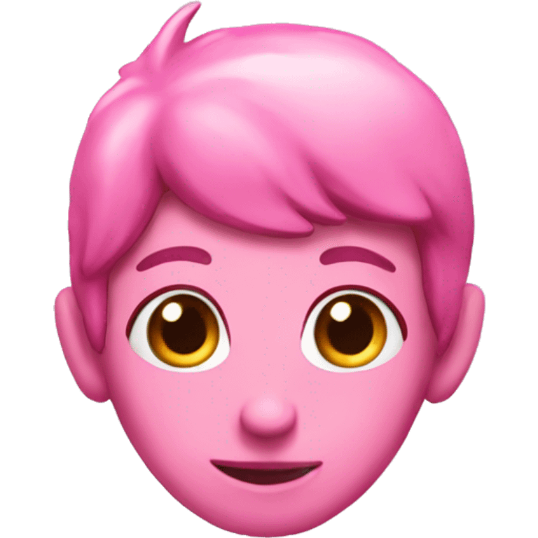 Pink Christmas thing emoji