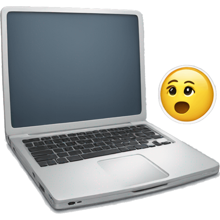 laptop and notepad emoji