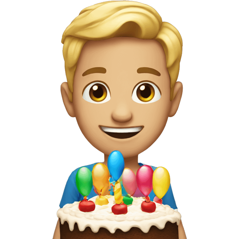 Happy birthday emoji