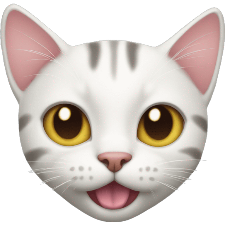 cat with tongue out  emoji