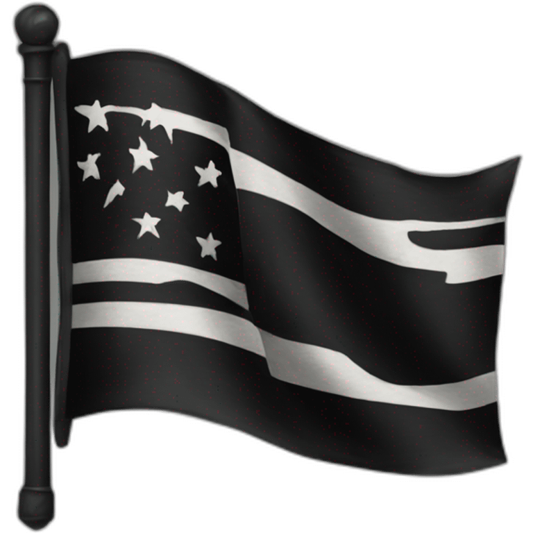 black flag emoji