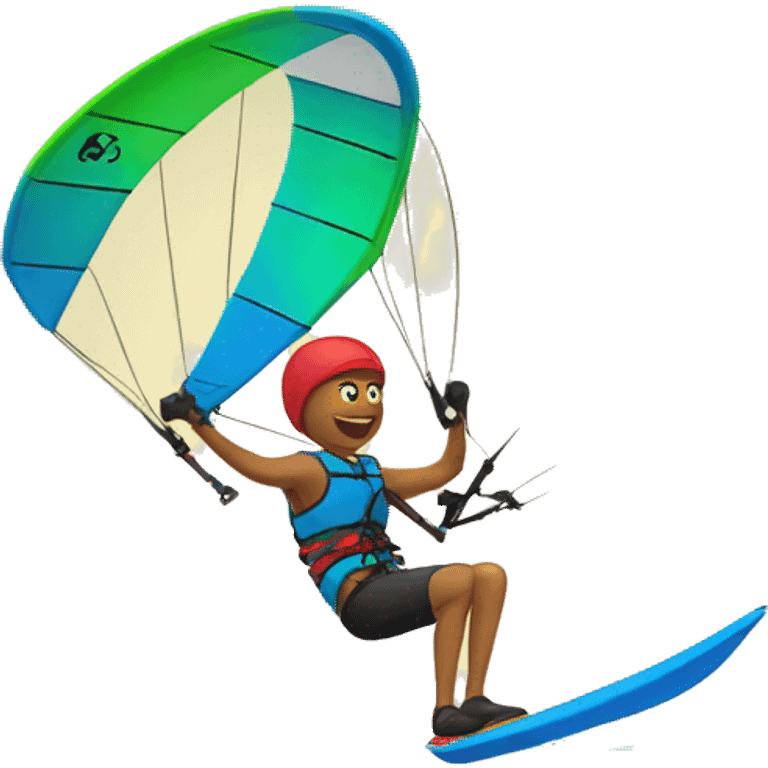 Kiteboarder emoji