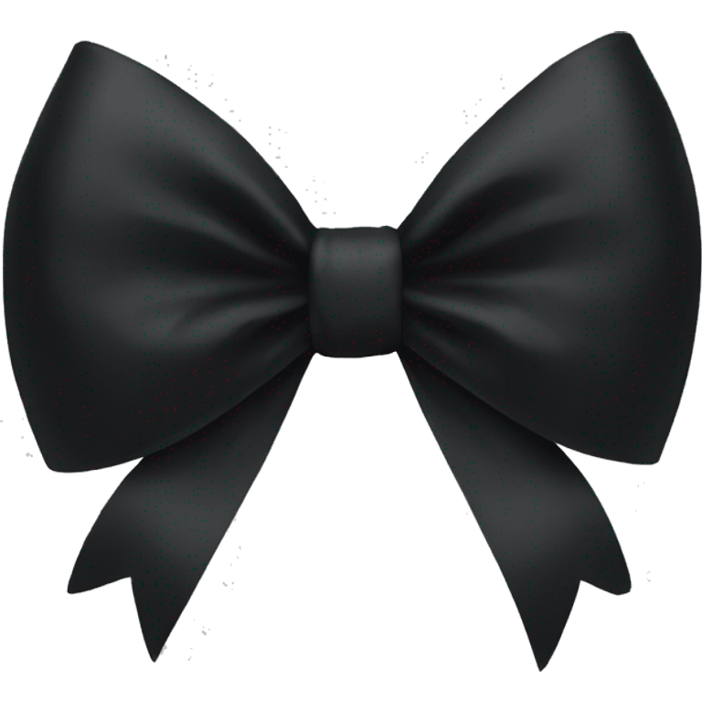 black bow emoji