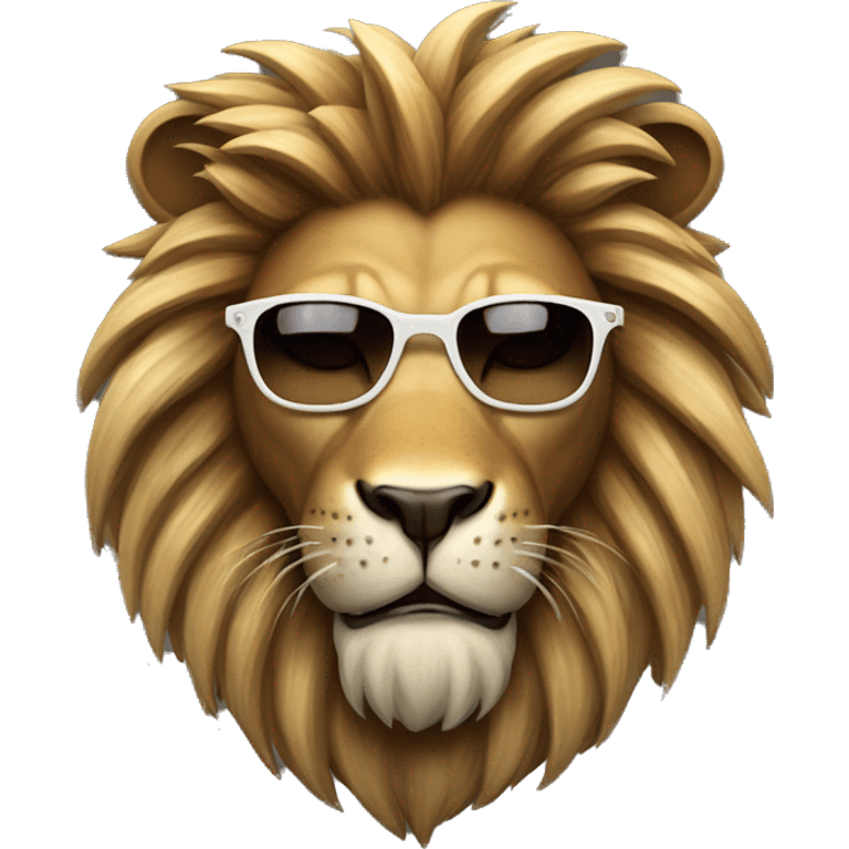 A stylized lion, possibly with sunglasses or a crown, representing the "Savage" aspect of the community. emoji