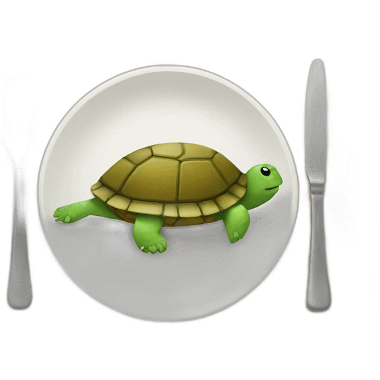 turtle lunch emoji