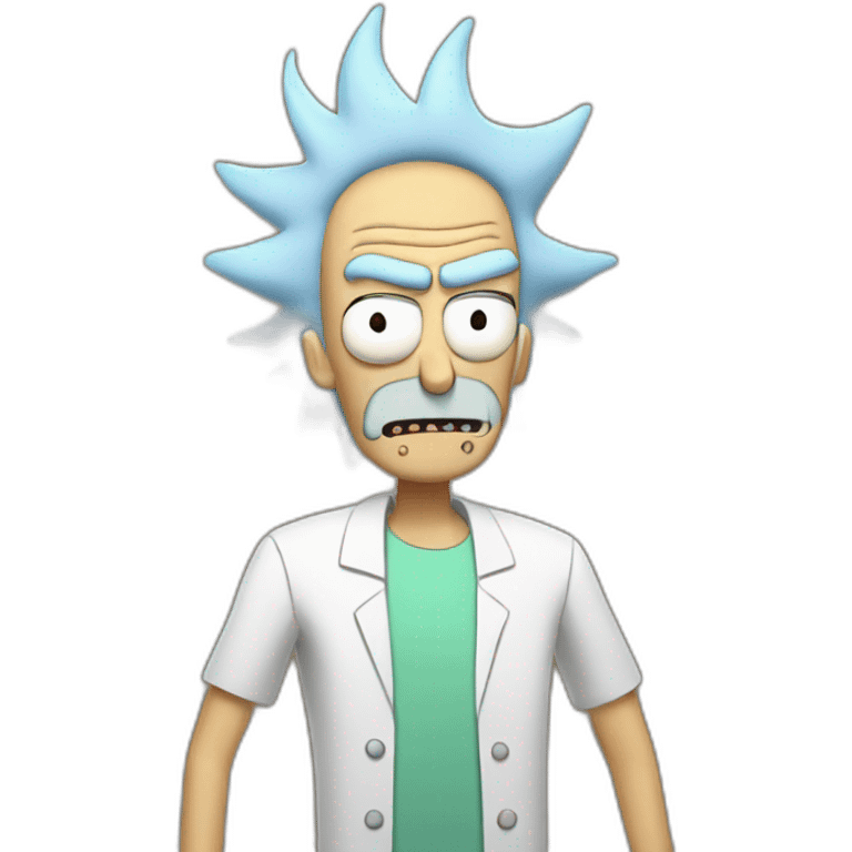 Rick from Rick and Morty  emoji