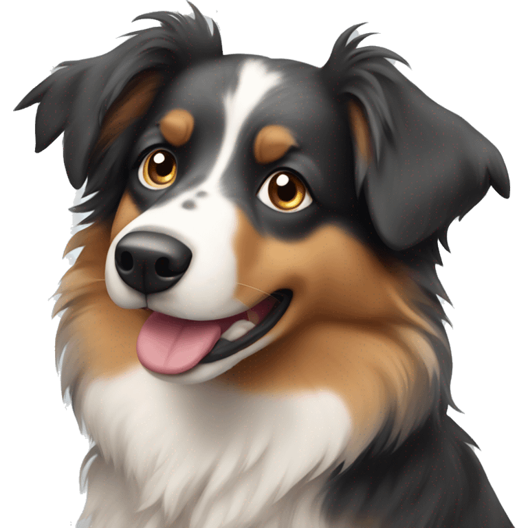 Australian Shepard dog emoji