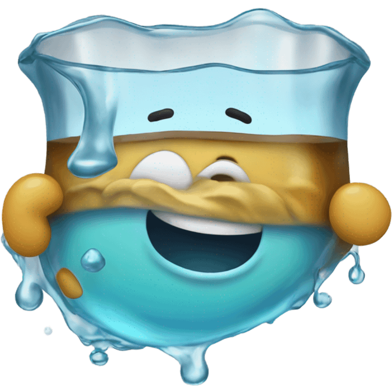 Flowing good liquid emoji