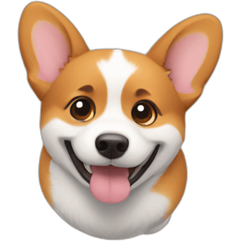 Corgi belly emoji