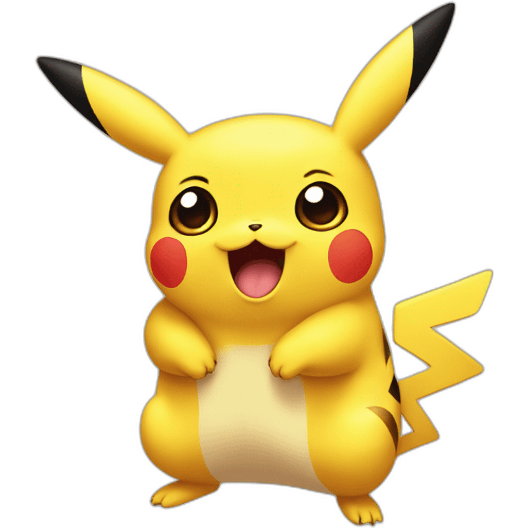 surprised pikachu emoji