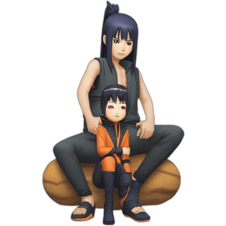 Naruto et Hinata emoji