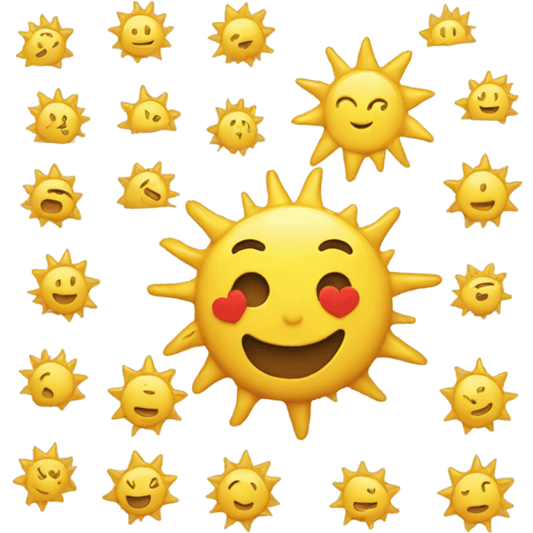 I love you my sunshine  emoji