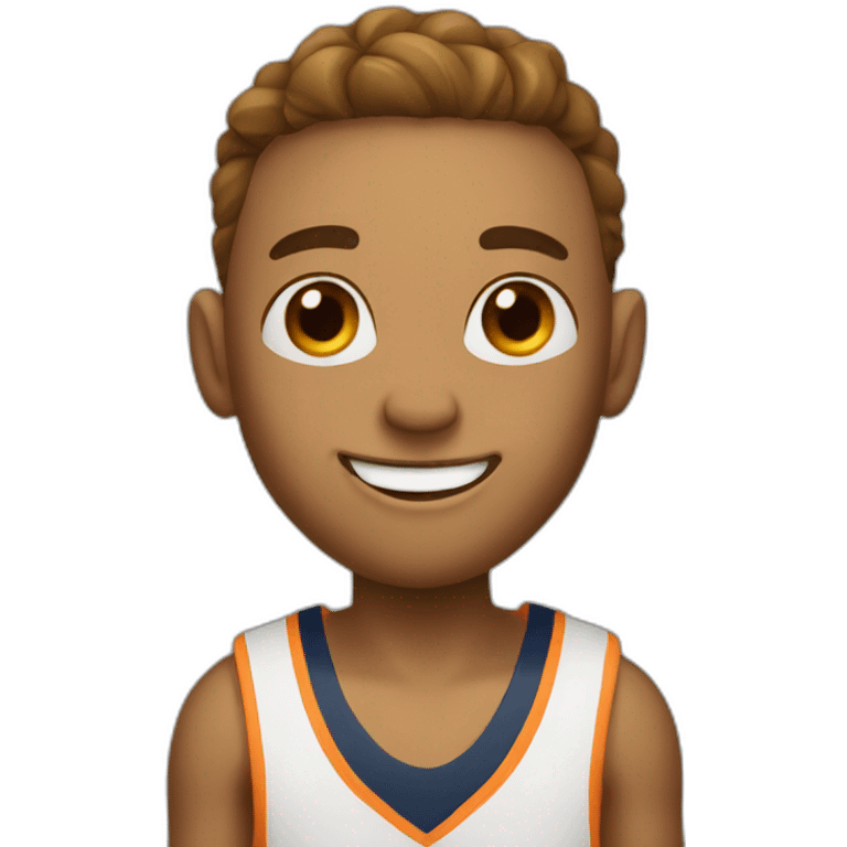 happy basketball player emoji