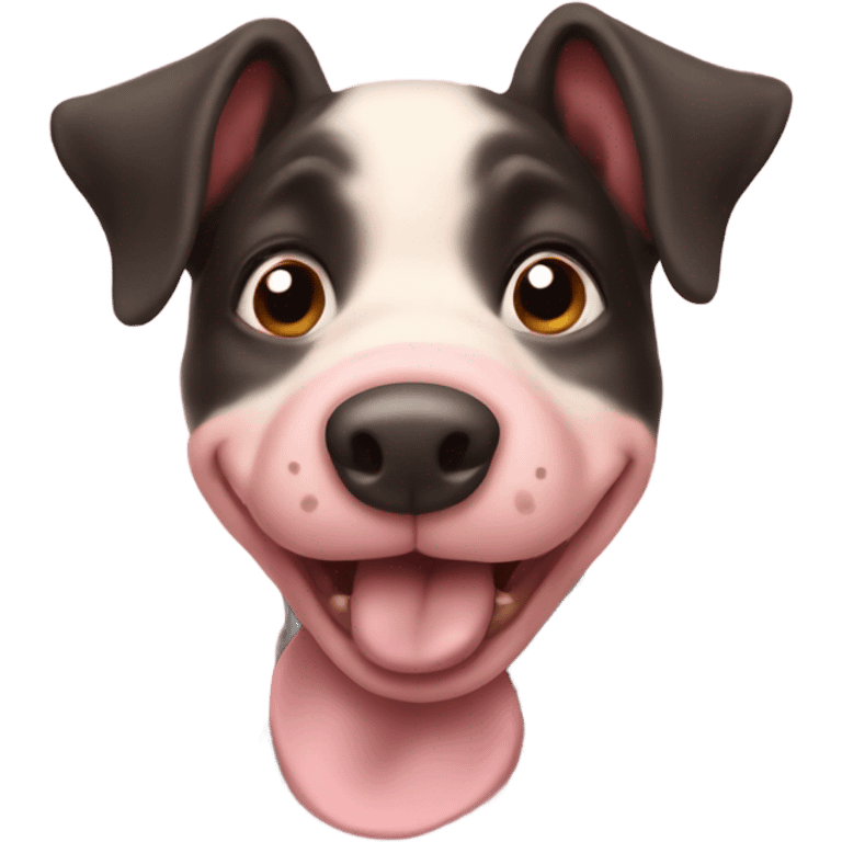 Dog piglet emoji