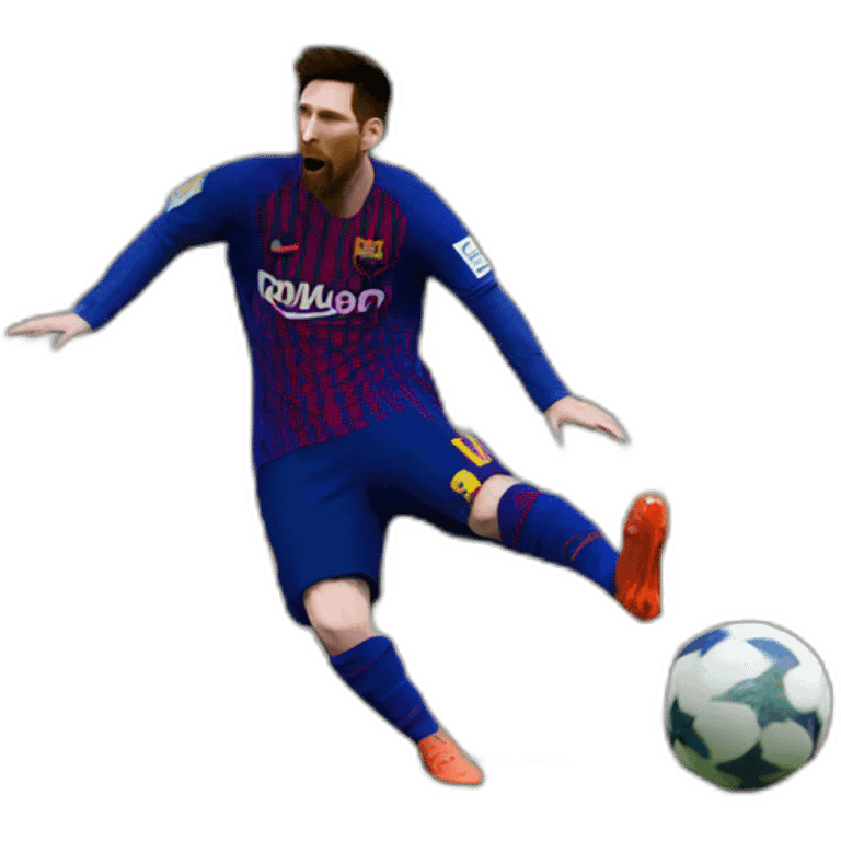 messi goal emoji