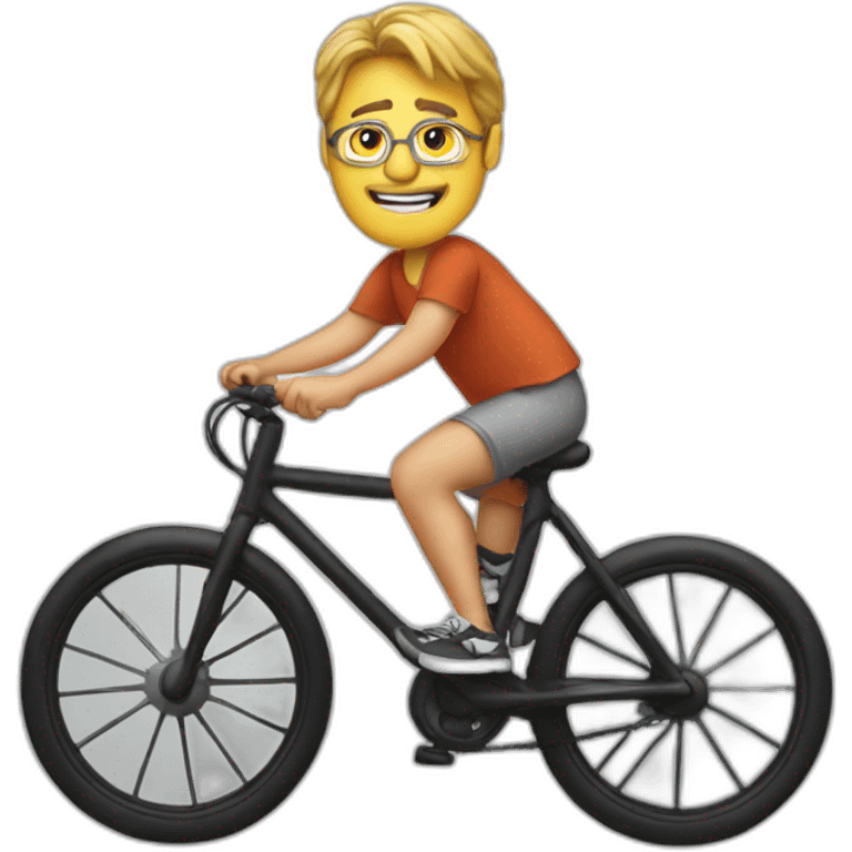 Hoffman on a bike emoji