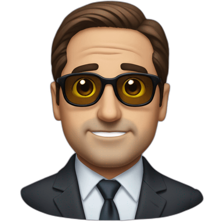 Michael Scott in sunglasses emoji