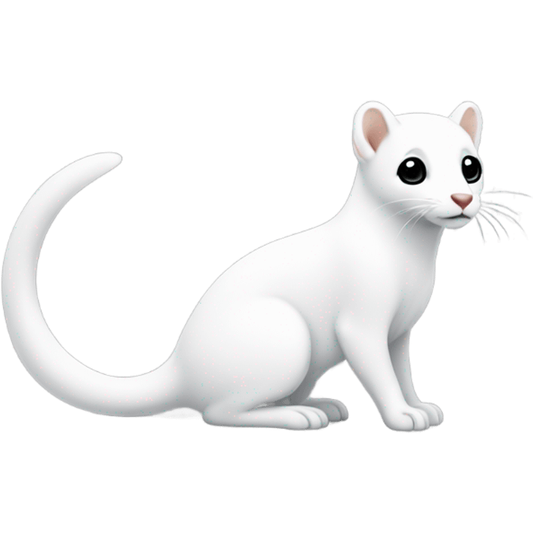 Snow ermine  emoji