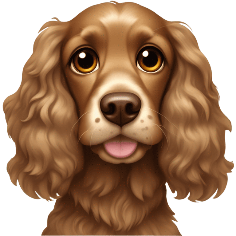 Cocker spaniel emoji