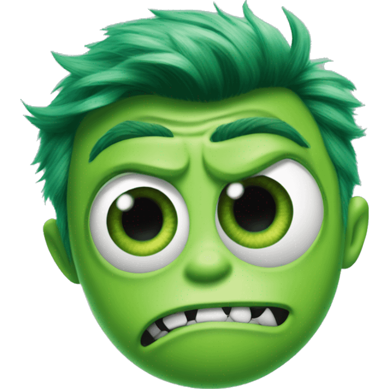 Monsters Inc one eye green full body emoji