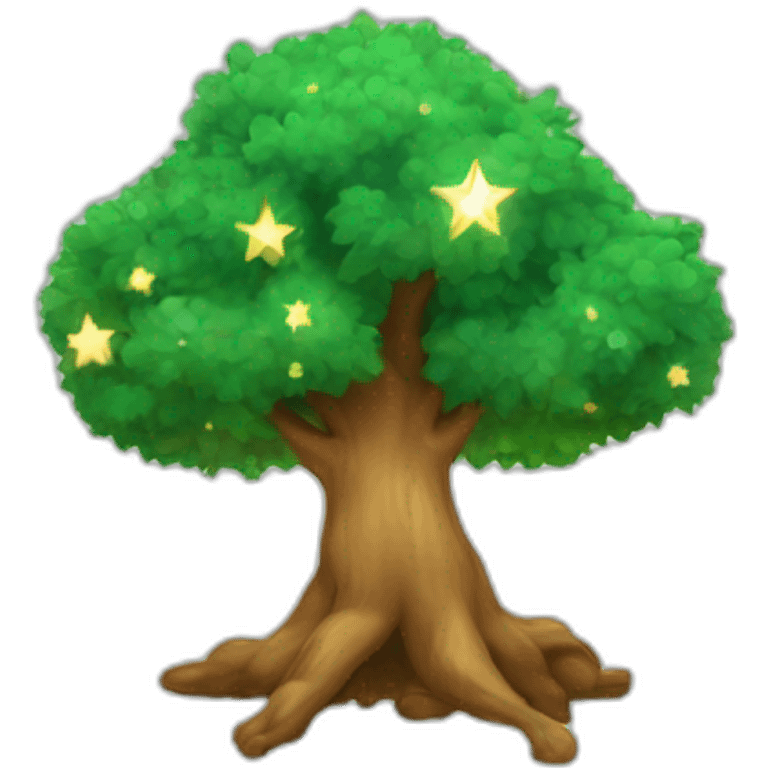 Star tree emoji