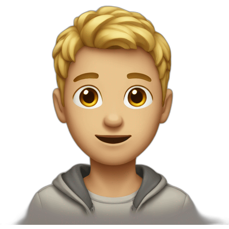 A boy emoji