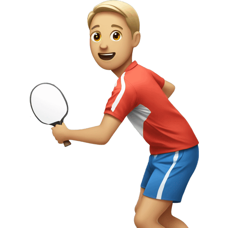 people playing table tennis emoji