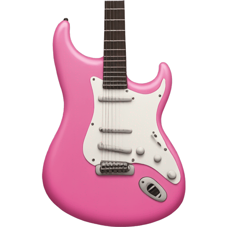 pink guitar emoji