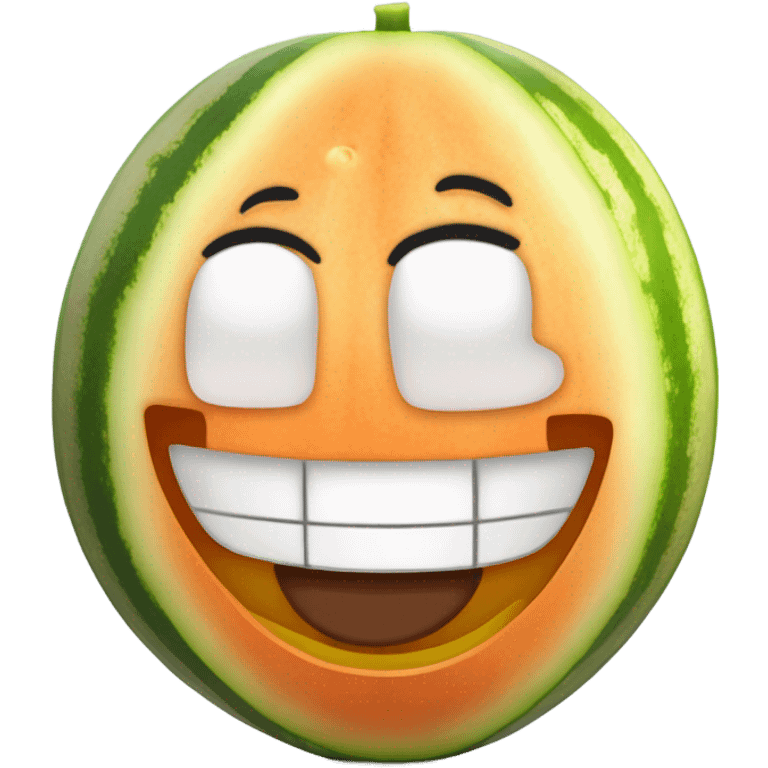 melon qui sourit emoji