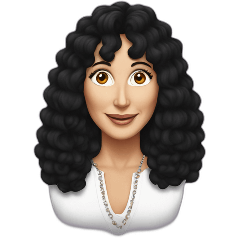 Cher 80s emoji