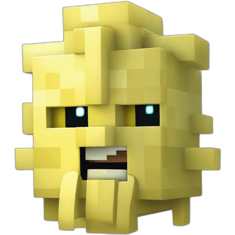 Pixelmon Minecraft Navodnenie Head Skin emoji