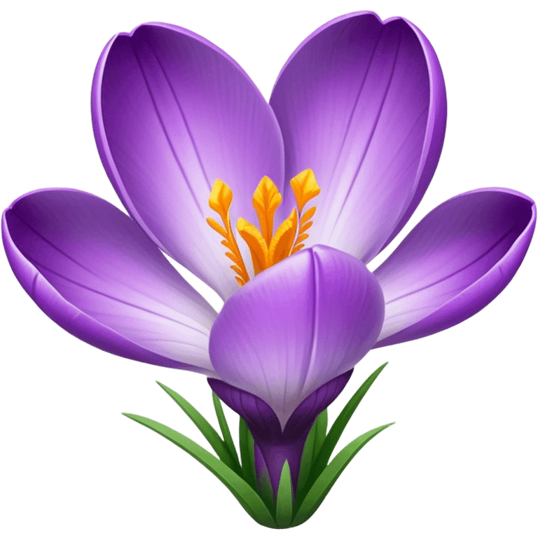 Crocus emoji