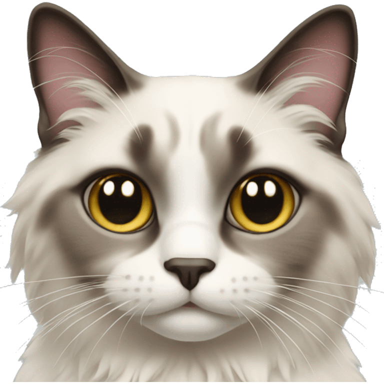 Ragdoll cat emoji