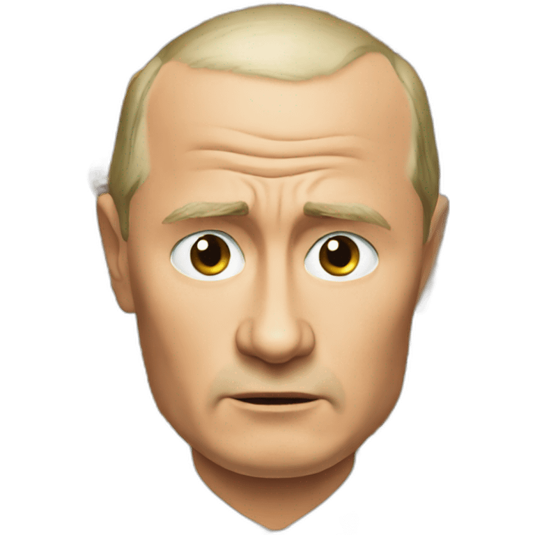 angry red putin emoji