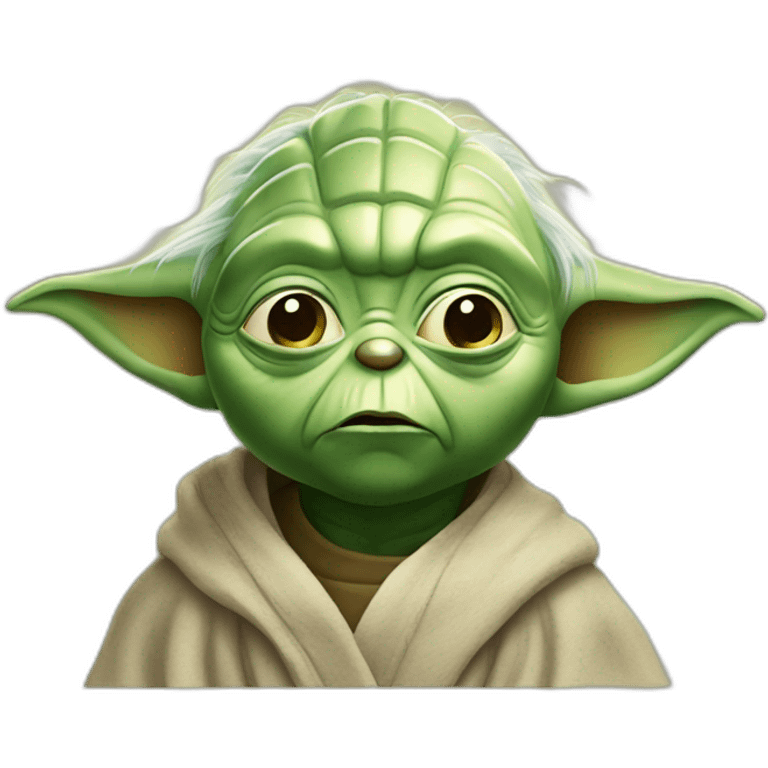 Surpised Yoda emoji