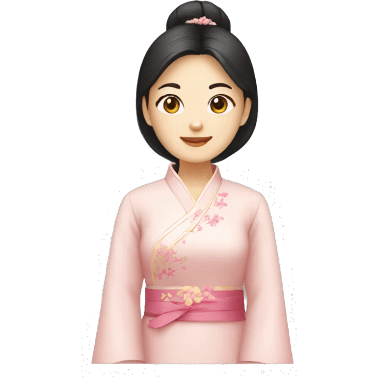 lady in ao dai emoji