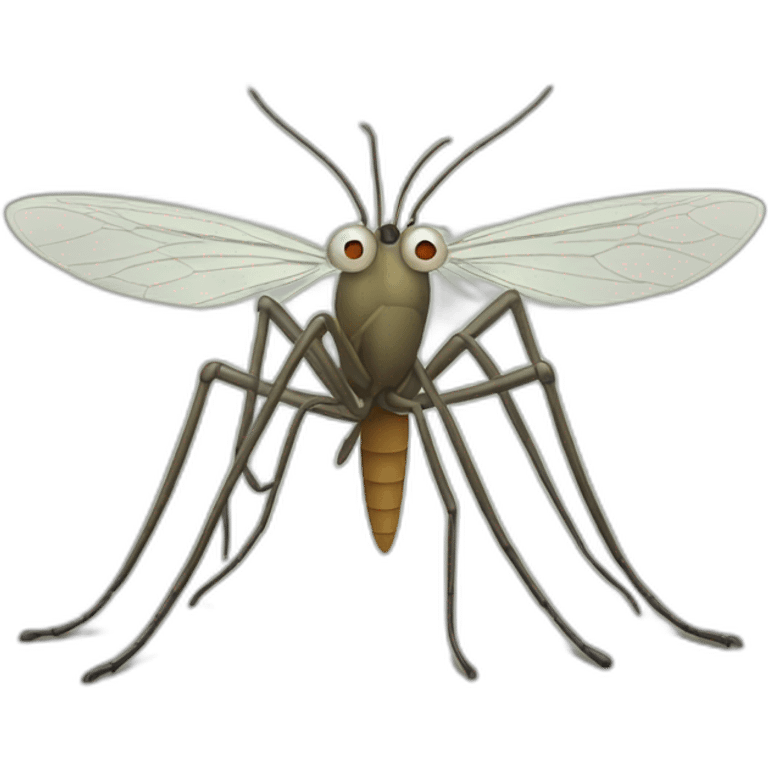 Mosquito happy emoji