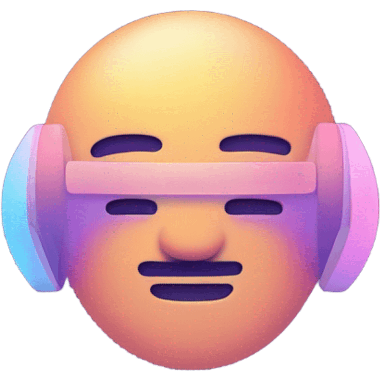 Futuristic LoFi themed profile icon emoji