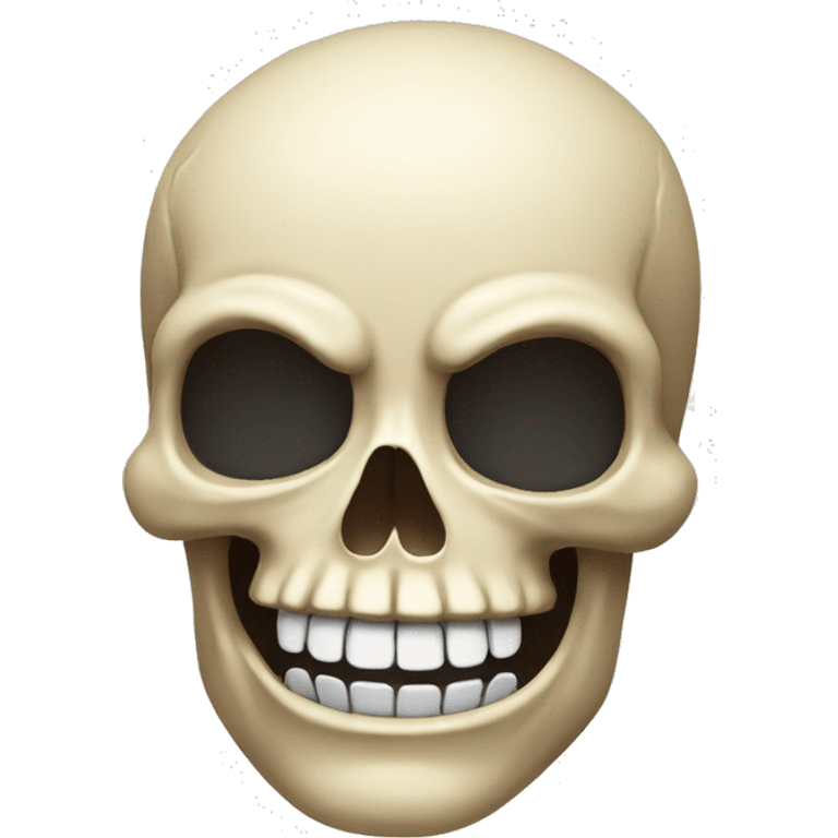 Grinning Skull emoji