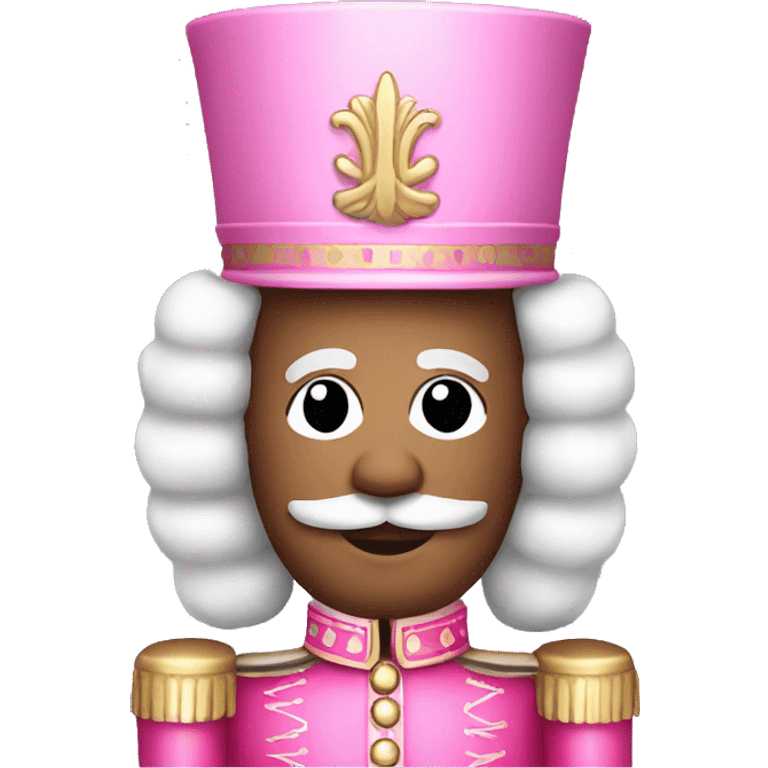 Pink nutcracker  emoji