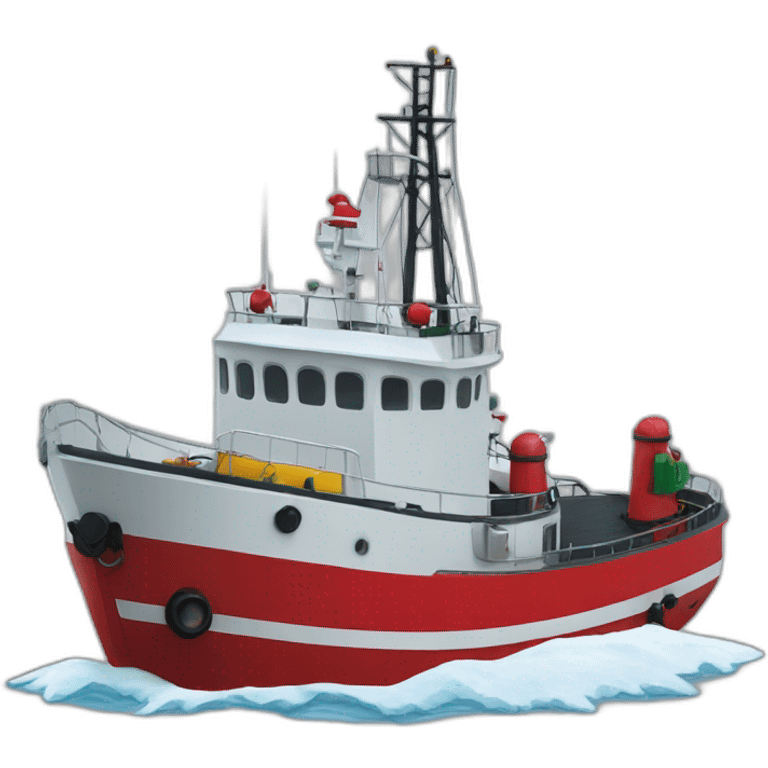 christmas offshore tug emoji