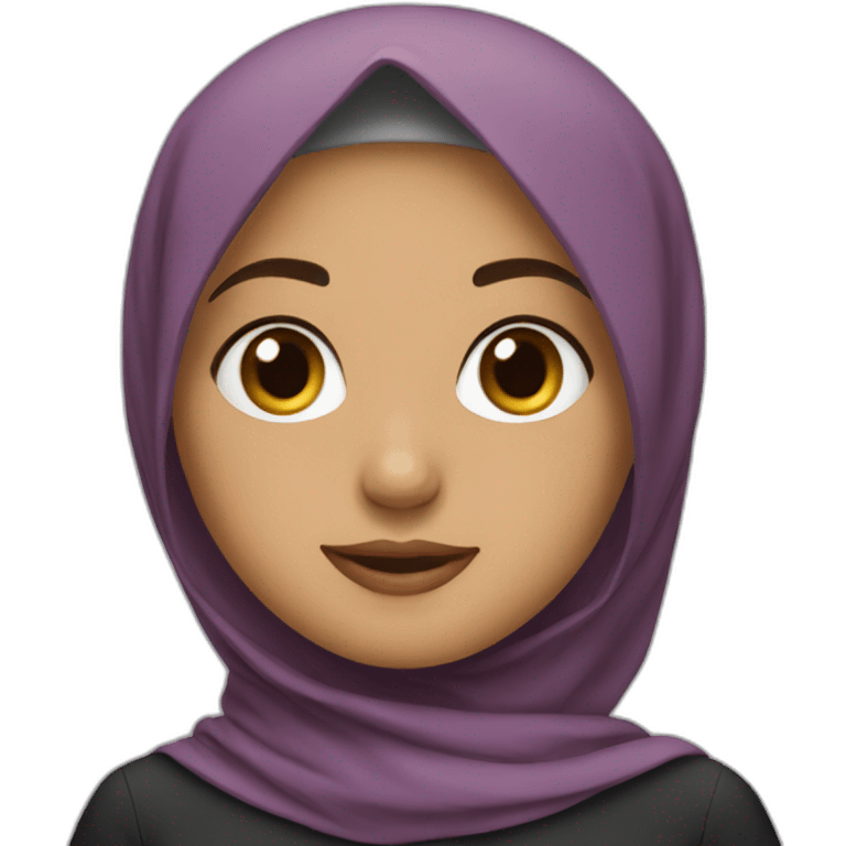 hijab girl emoji