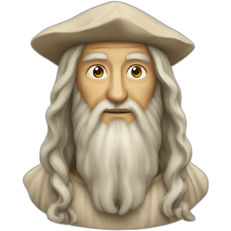 Leonardo Da Vinci emoji