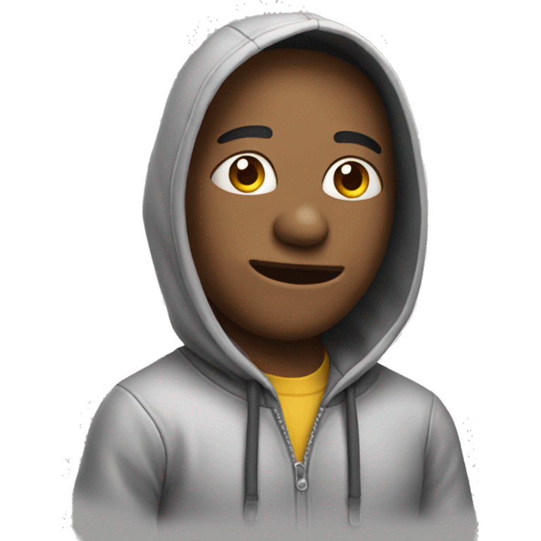 doh wearing hoodie emoji