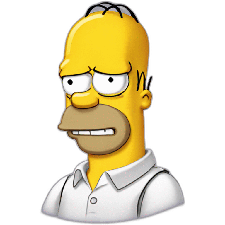 Homer simpson emoji