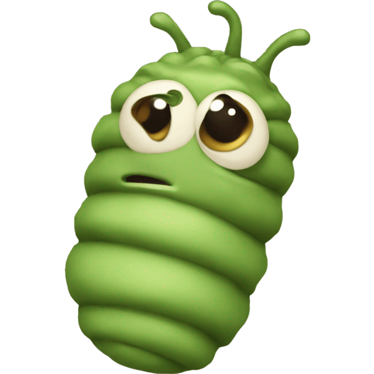 The larva emoji