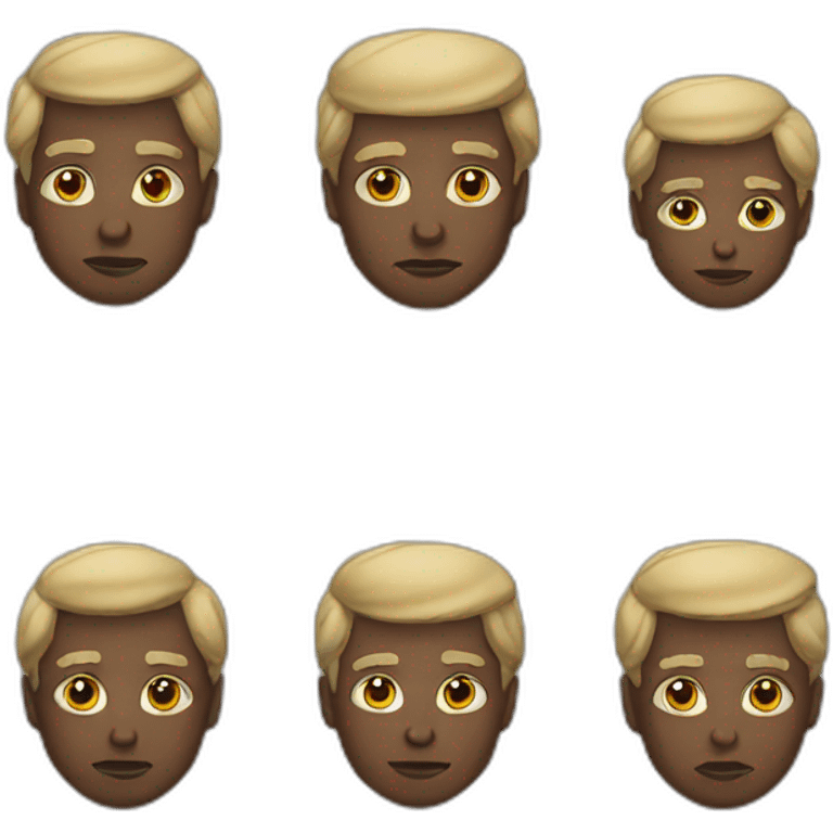 Black Donald Trump emoji