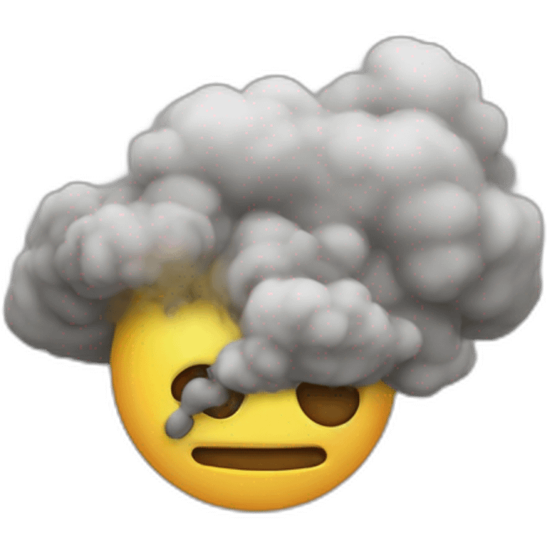 chat fume emoji