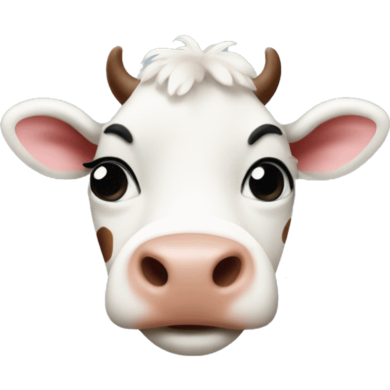 Chick fil a cow emoji